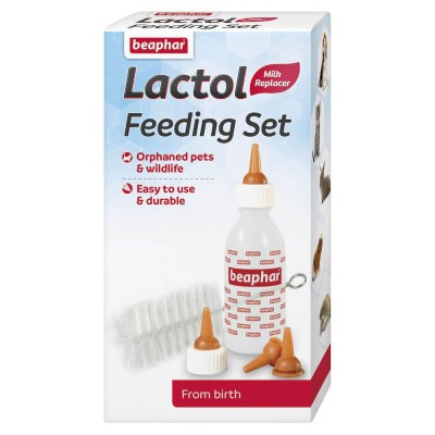 Beaphar Lactol Feeding Set για Κουτάβια & Γατάκια 