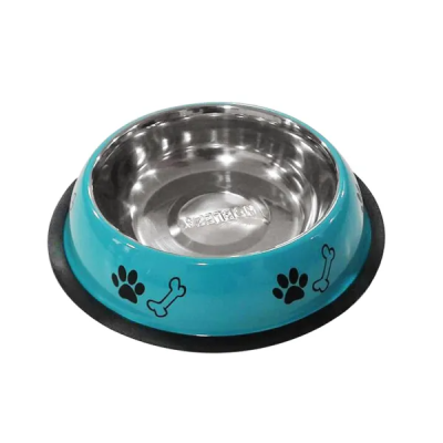 Anti-Slip Plain Pet Bowl Αντιολισθητικό Μπολ με Σχέδια - Small