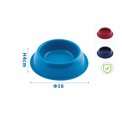 Classic Plastic Pet Bowl - Small