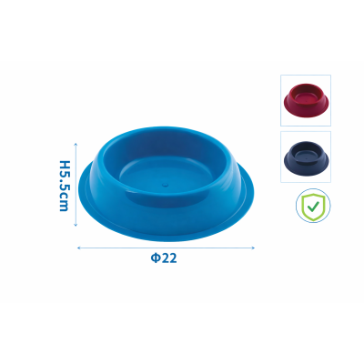 Classic Plastic Pet Bowl - Large